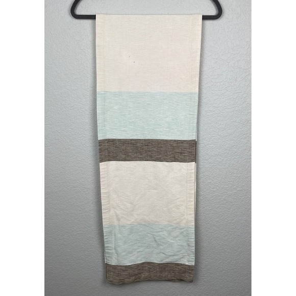 The Unbranded Brand Other - Table Runner Striped Color Block  Home 12"x70" Dining Table Pastel Spring Cotton